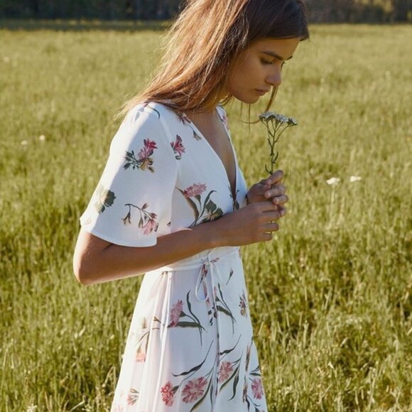💕CHRISTY DAWN💕 The Anya Dress ~ Strawflower Floral Print Medium - Picture 1 of 16